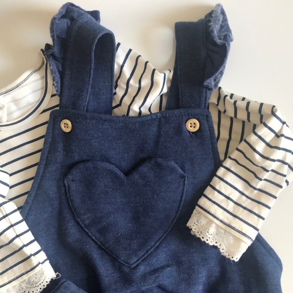 H&M baby fleece lined overall cotton/poly 18-24m - Picture 2 of 10